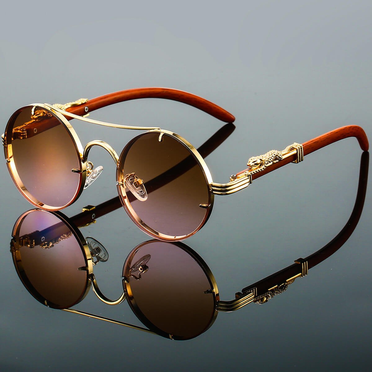 Vivienne | Panthera Onca Retro Sunglasses