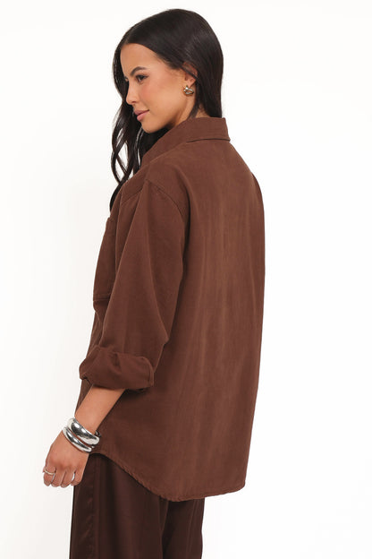 Liam | Classic Comfortable Denim Shacket for Women