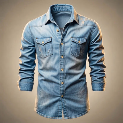 Emmett | Organic Denim Shirt