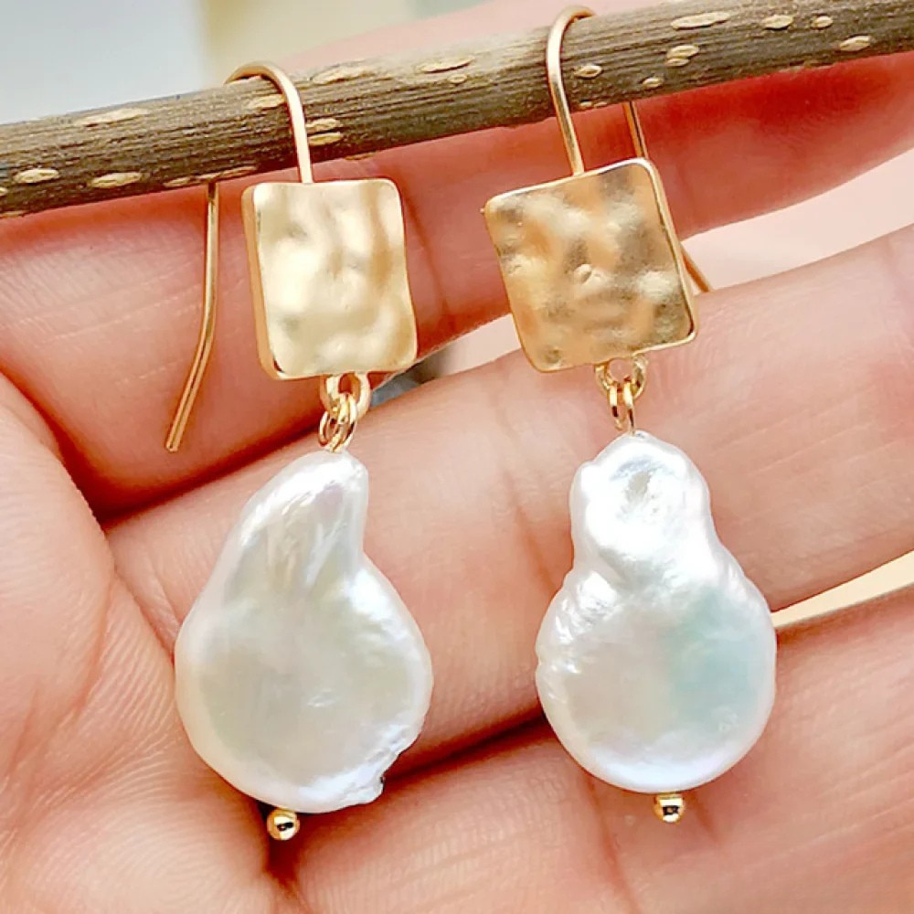 Antique Pearl Earrings