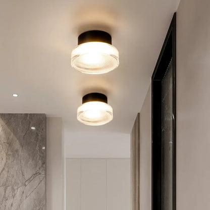 LumiSphere | Modern Sleek Black LED Wall Sconce Lighting Fixture