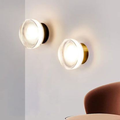 LumiSphere | Modern Sleek Black LED Wall Sconce Lighting Fixture