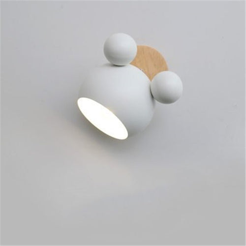 LuminaraGlow | Charming Soft LED Nordic Wall Light for Kids' Rooms