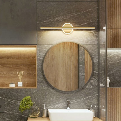 Luminara | Modern Elegant Black Gold Wall Sconce Light for Contemporary Spaces