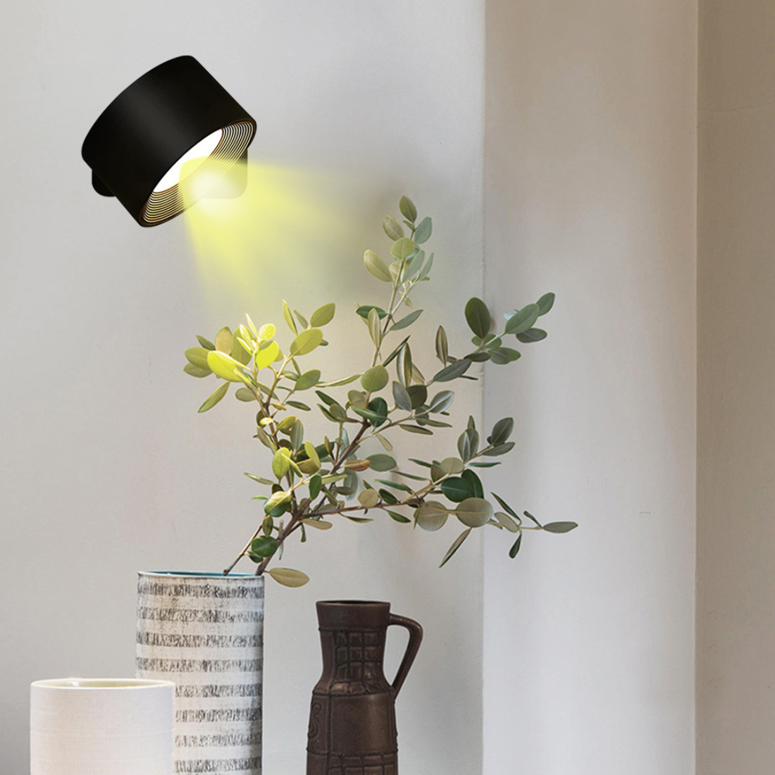 Luminara | Versatile Wireless Rechargeable Outdoor Wall Light 360°