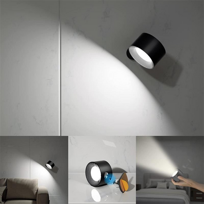 Luminara | Versatile Wireless Rechargeable Outdoor Wall Light 360°