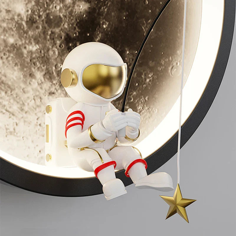 Lunaris | Enchanting Moon-Shaped Wall Sconce Lighting for Soothing Ambiance