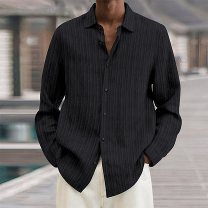 Fabian | Premium Vertical Stripe Shirt