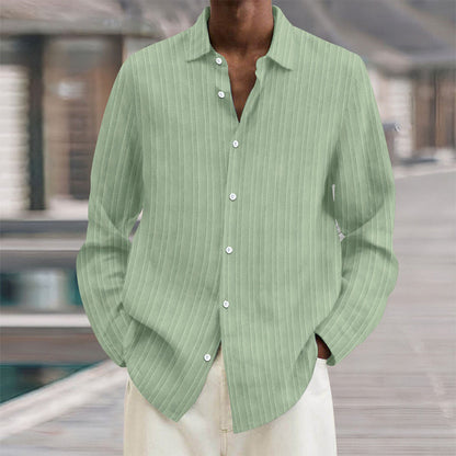Fabian | Premium Vertical Stripe Shirt