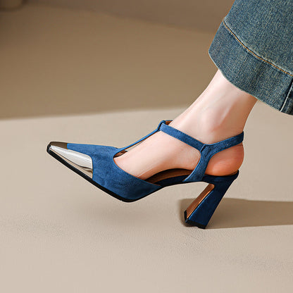 Camille | Luxe Genuine Suede Heels