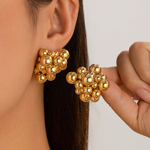 Anouk | Elegant Cluster Earrings