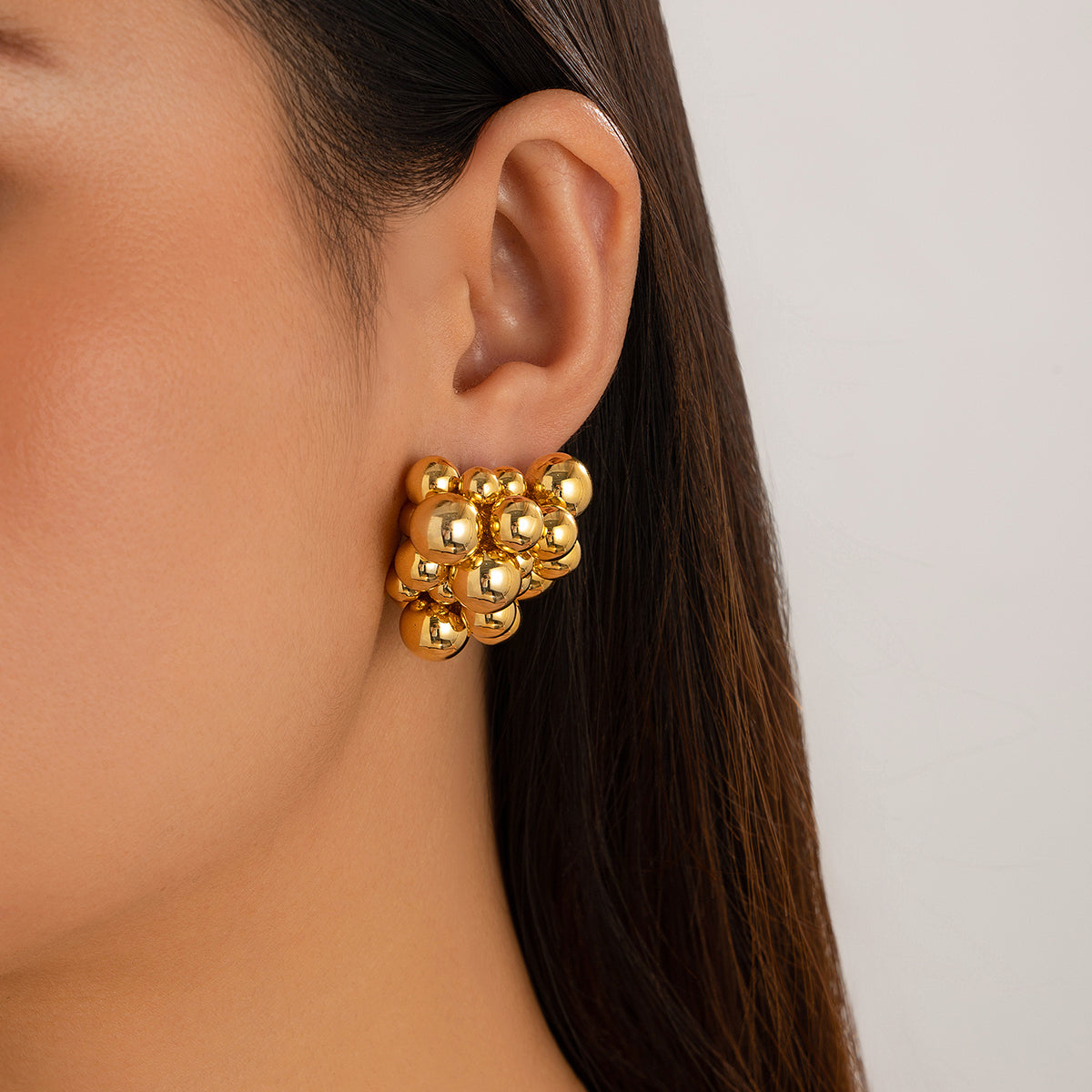 Anouk | Elegant Cluster Earrings