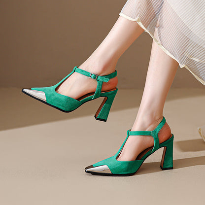 Camille | Luxe Genuine Suede Heels