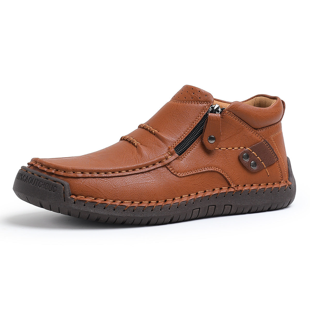 Anders | Italian Leather Ankle Sneakers