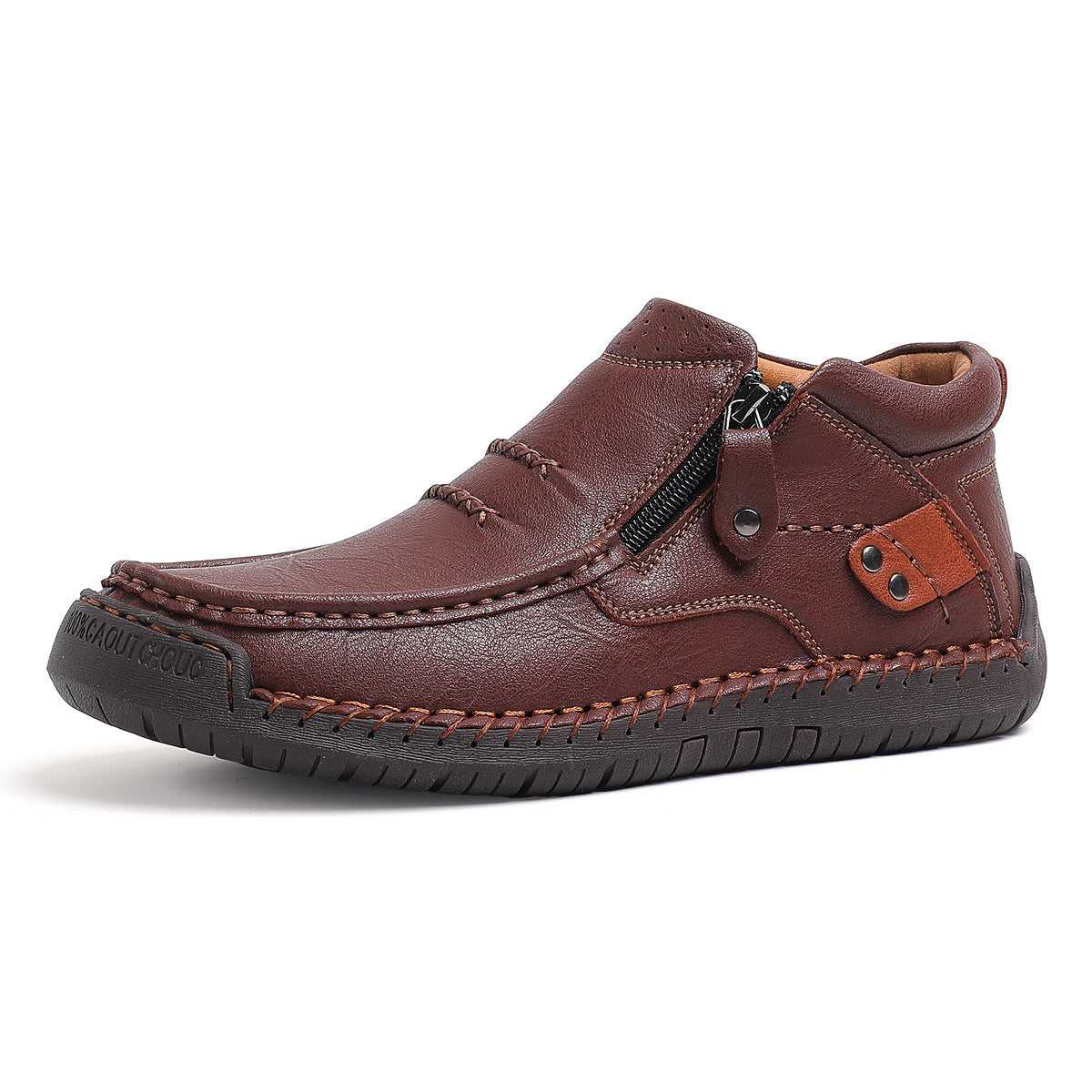Anders | Italian Leather Ankle Sneakers