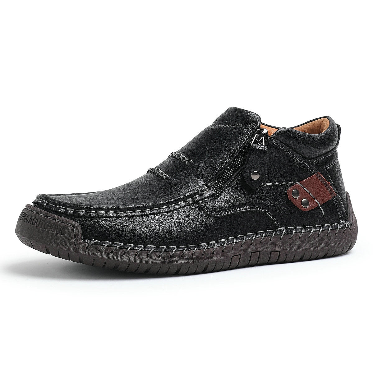 Anders | Italian Leather Ankle Sneakers