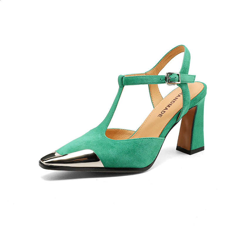 Camille | Luxe Genuine Suede Heels