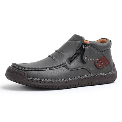 Anders | Italian Leather Ankle Sneakers