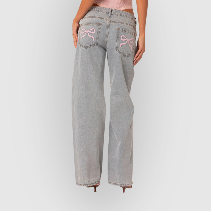 Mason | Chic High-Waisted Wide-Leg Denim Jeans