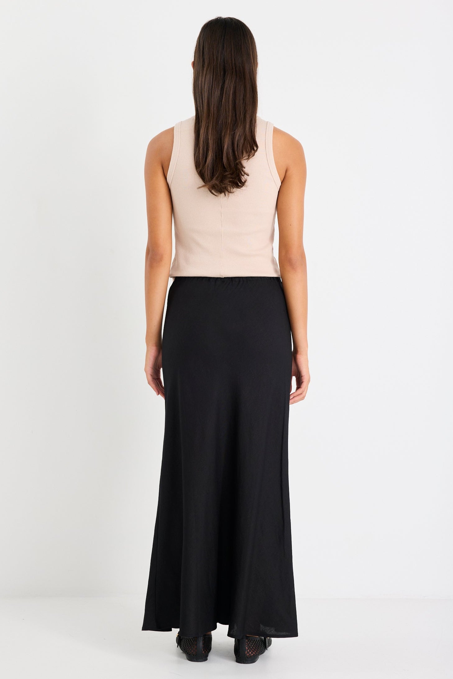 Mason | Chic Long Black Maxi Skirt For Women