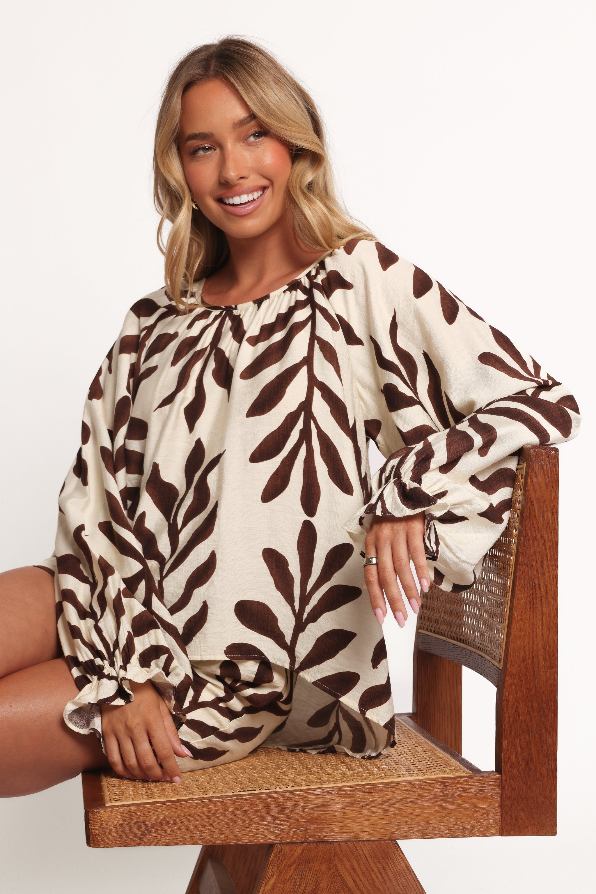 Mason | Chic Long Sleeve Smock Top