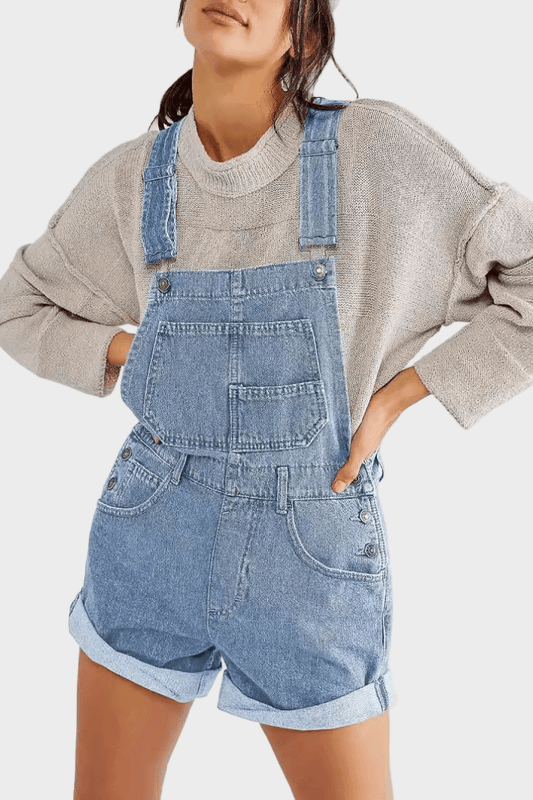 Mason | Classic Comfortable Denim Overalls for Women