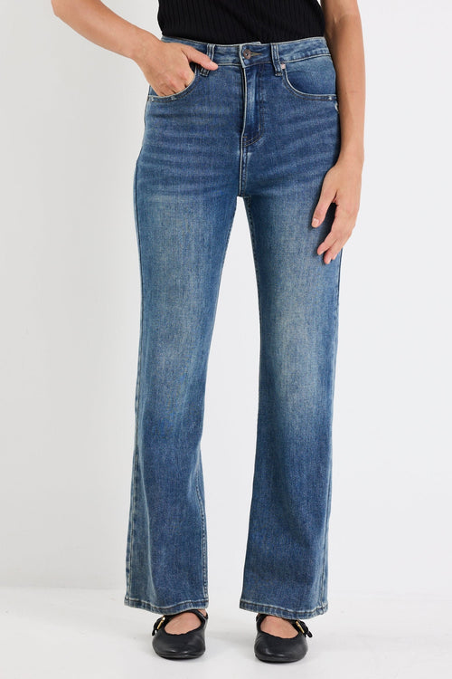 Mason | Classic High Rise Soft Flare Jeans