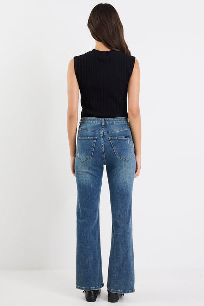 Mason | Classic High Rise Soft Flare Jeans