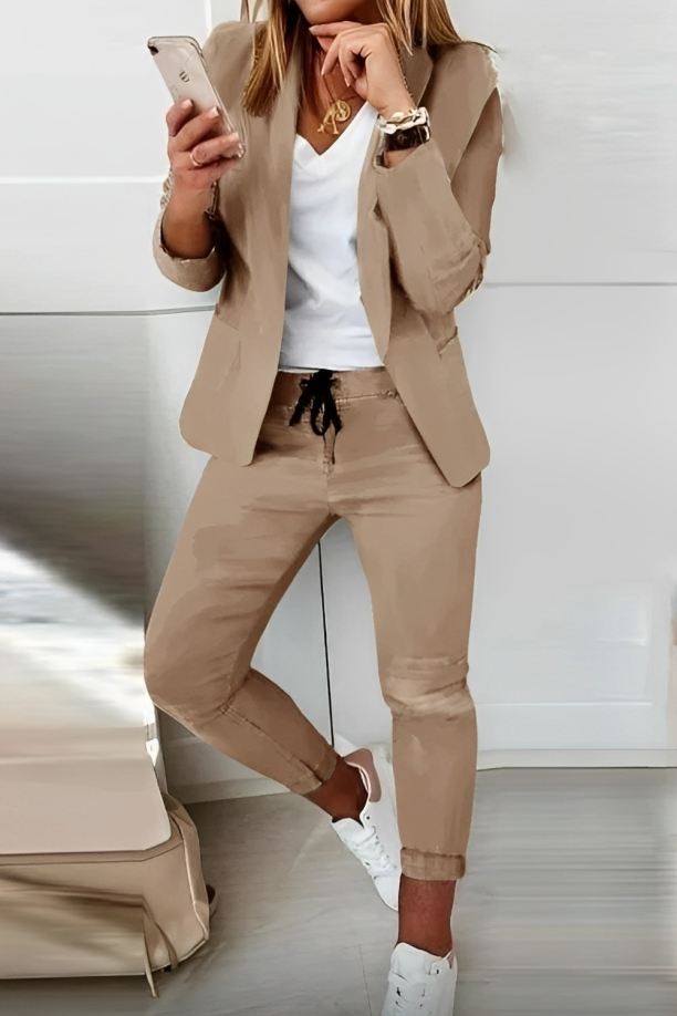Mason | Elegant Casual Blazer and Jogger Pants Set