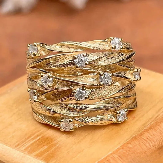 Mason | Elegant Classic Gold Ring for Women