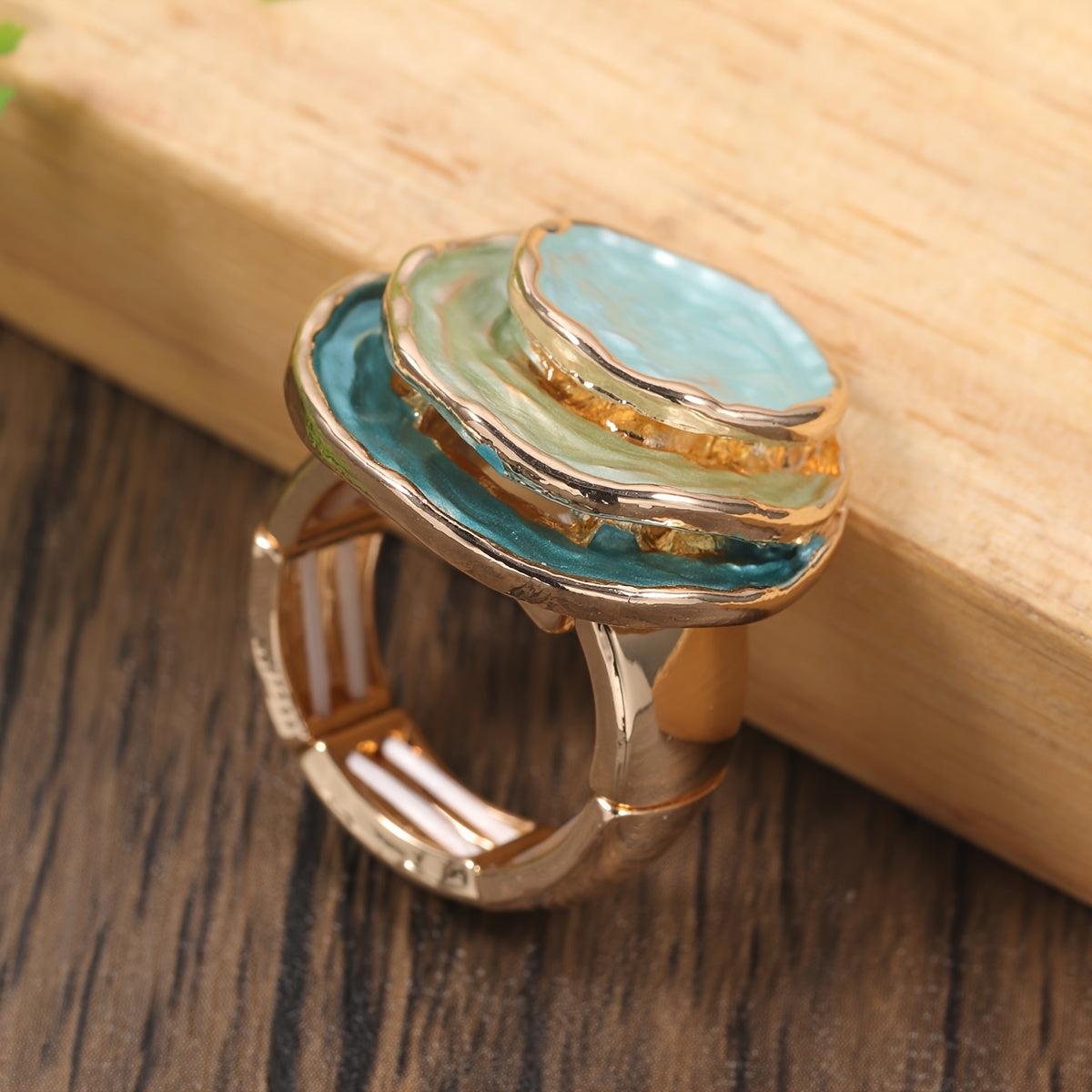 Elegant Colorful Ring