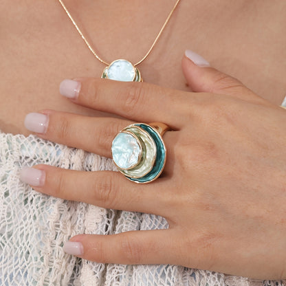 Elegant Colorful Ring