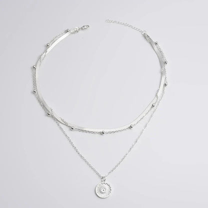 Gold Triple Layer Necklace