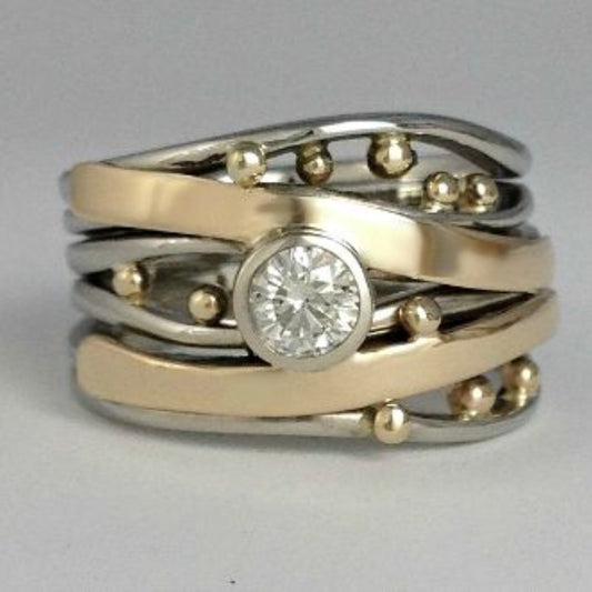 Handmade Gold Ring for Women