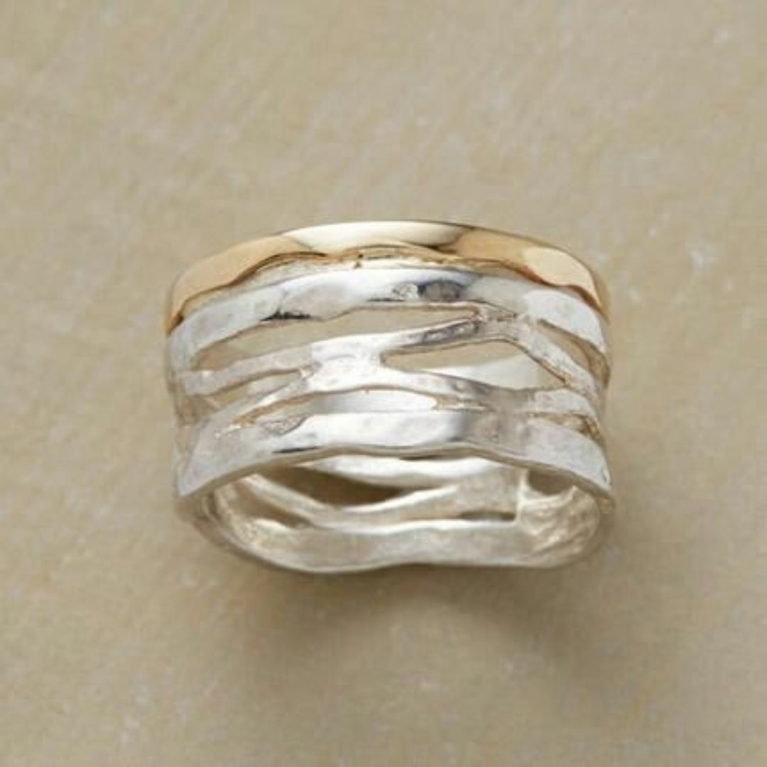 Mason | Elegant Nature-Inspired Adjustable Love Ring