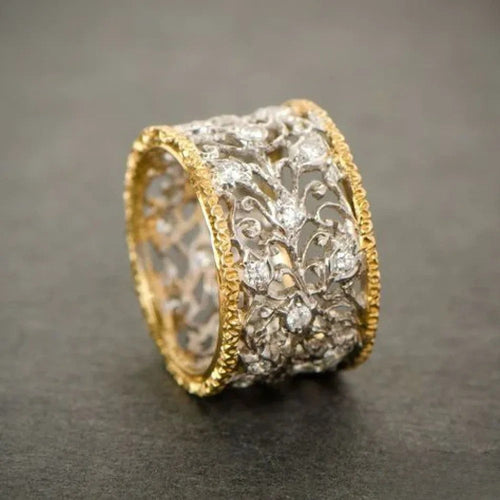 Mason | Elegant Radiant Zirkonia Ivy Ring
