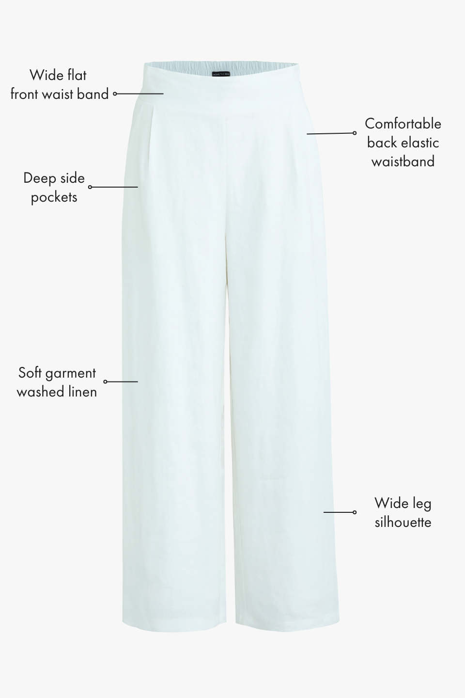 Mason | Elegant Summer Wide Leg Pants