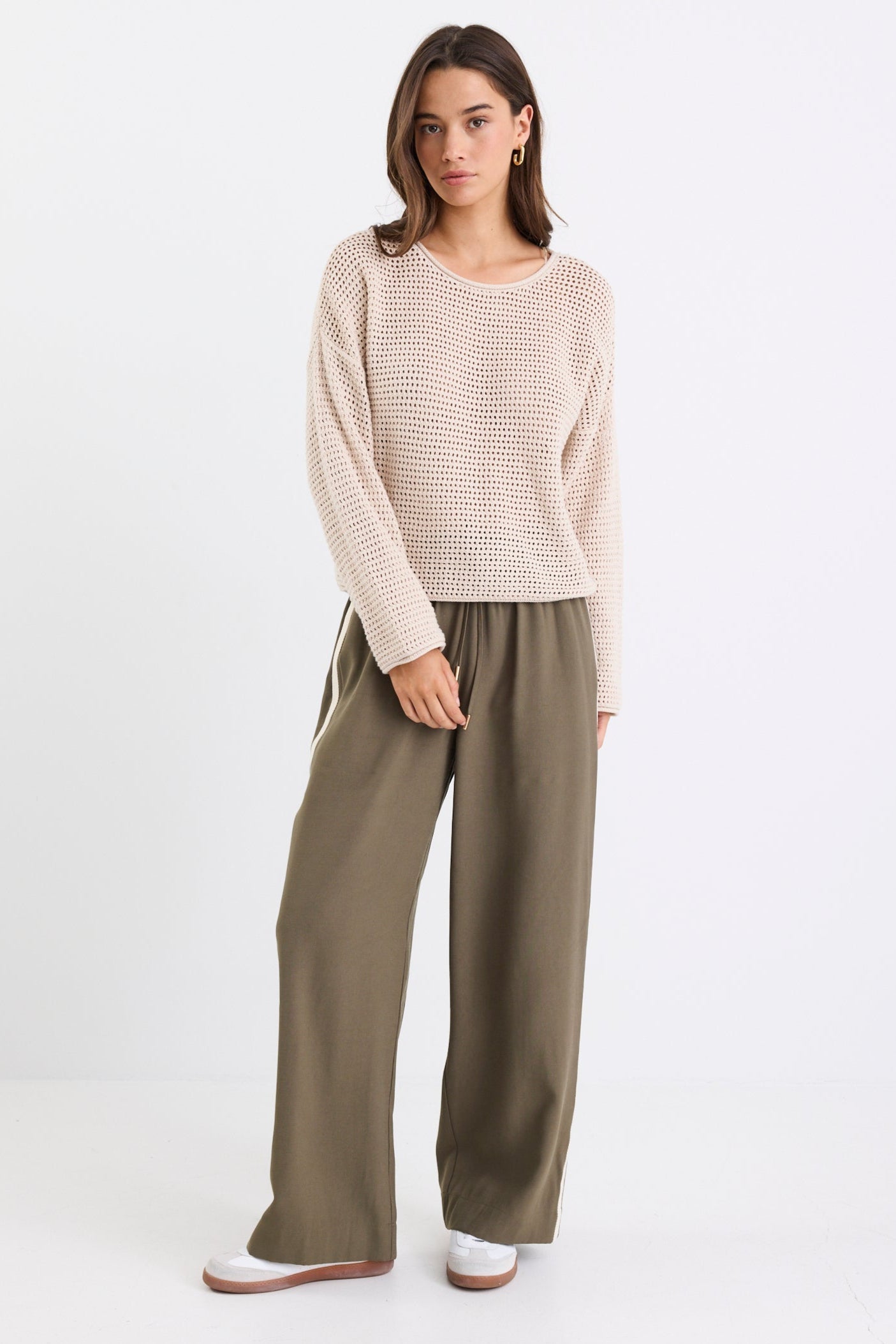 Mason | Lightweight Crochet Knit Jumper