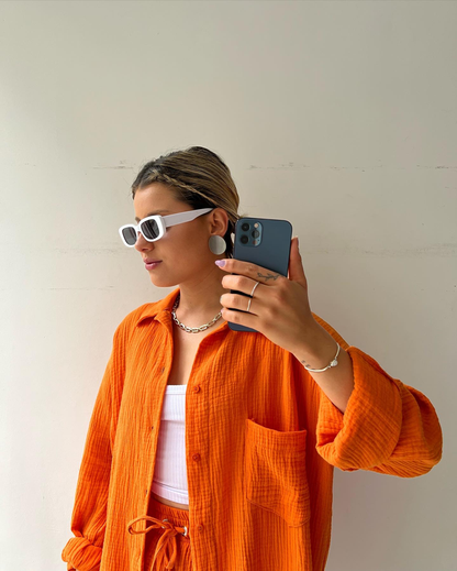 Mason | Lightweight Relaxed Shirt and Shorts Set