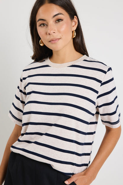 Mason | Oversized Comfortable Striped Tee
