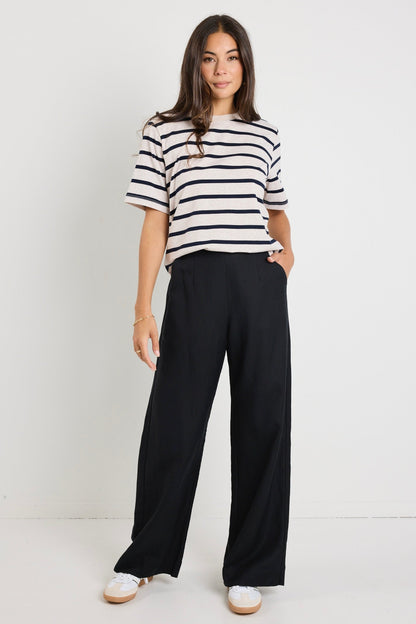 Mason | Oversized Comfortable Striped Tee