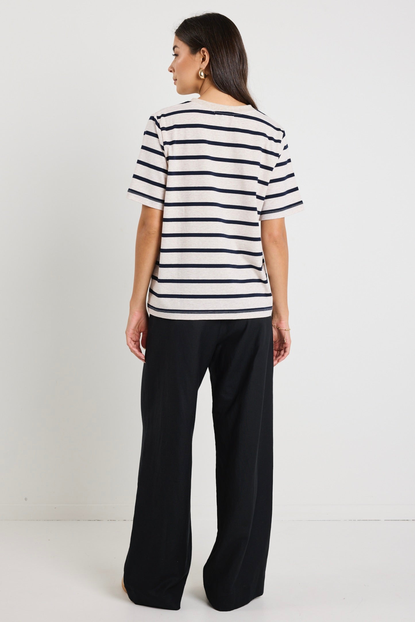 Mason | Oversized Comfortable Striped Tee