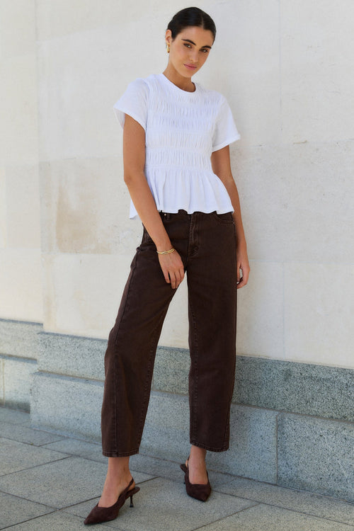 Mason | Relaxed Chocolate Mens Jeans