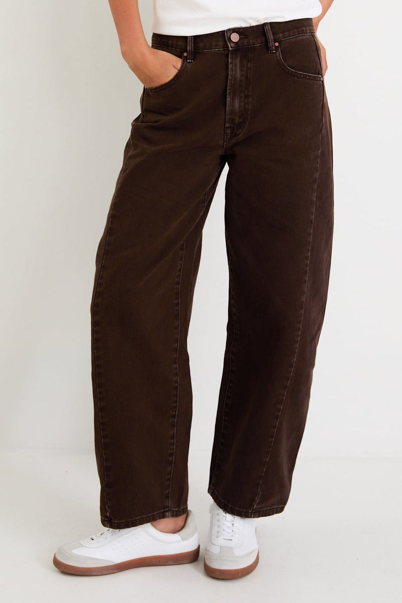 Mason | Relaxed Chocolate Mens Jeans