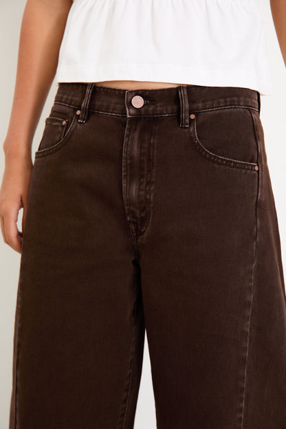Mason | Relaxed Chocolate Mens Jeans
