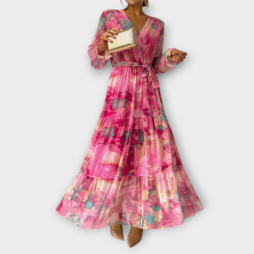 Mia | Artistic Elegant Maxi Dress for Women