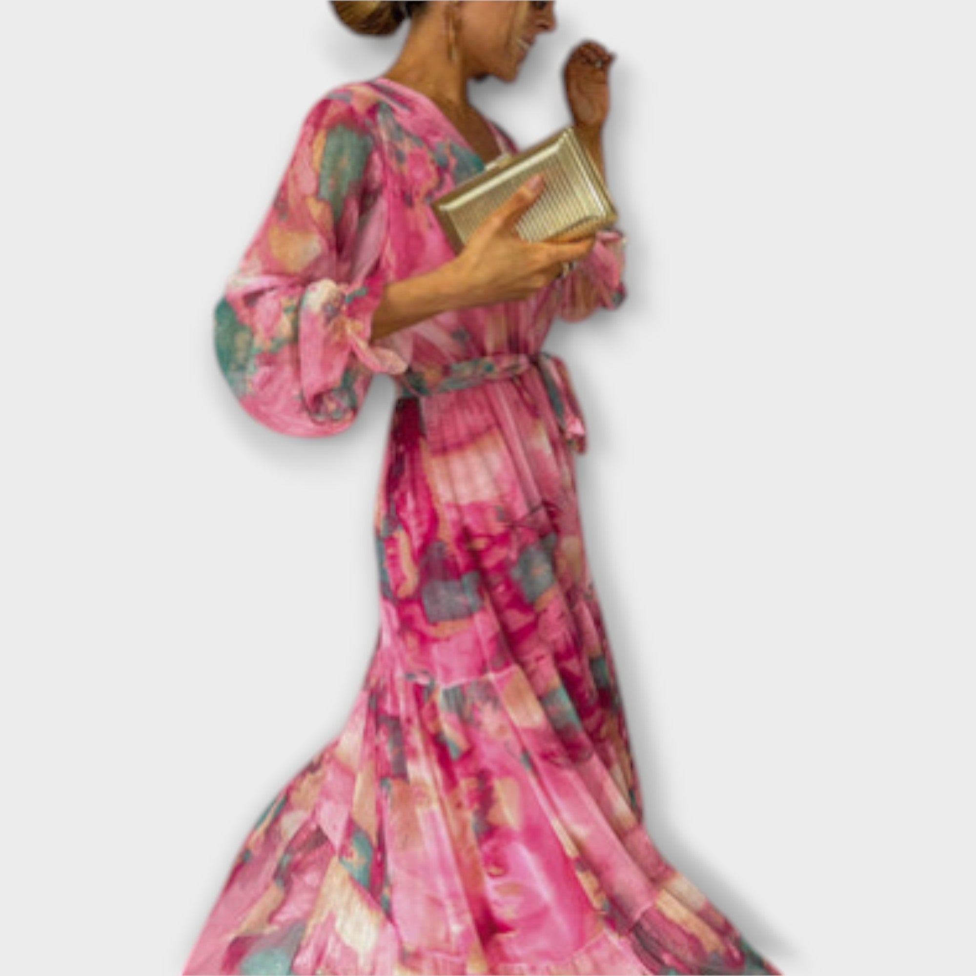 Mia | Artistic Elegant Maxi Dress for Women