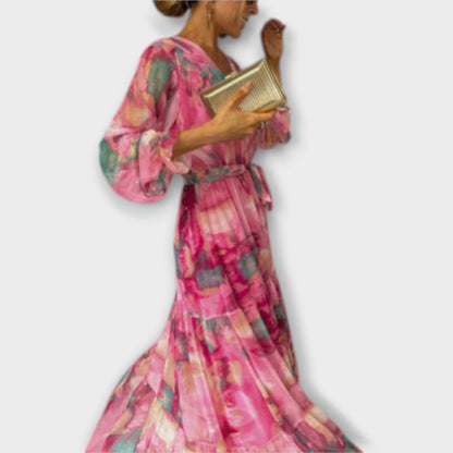 Mia | Artistic Elegant Maxi Dress for Women