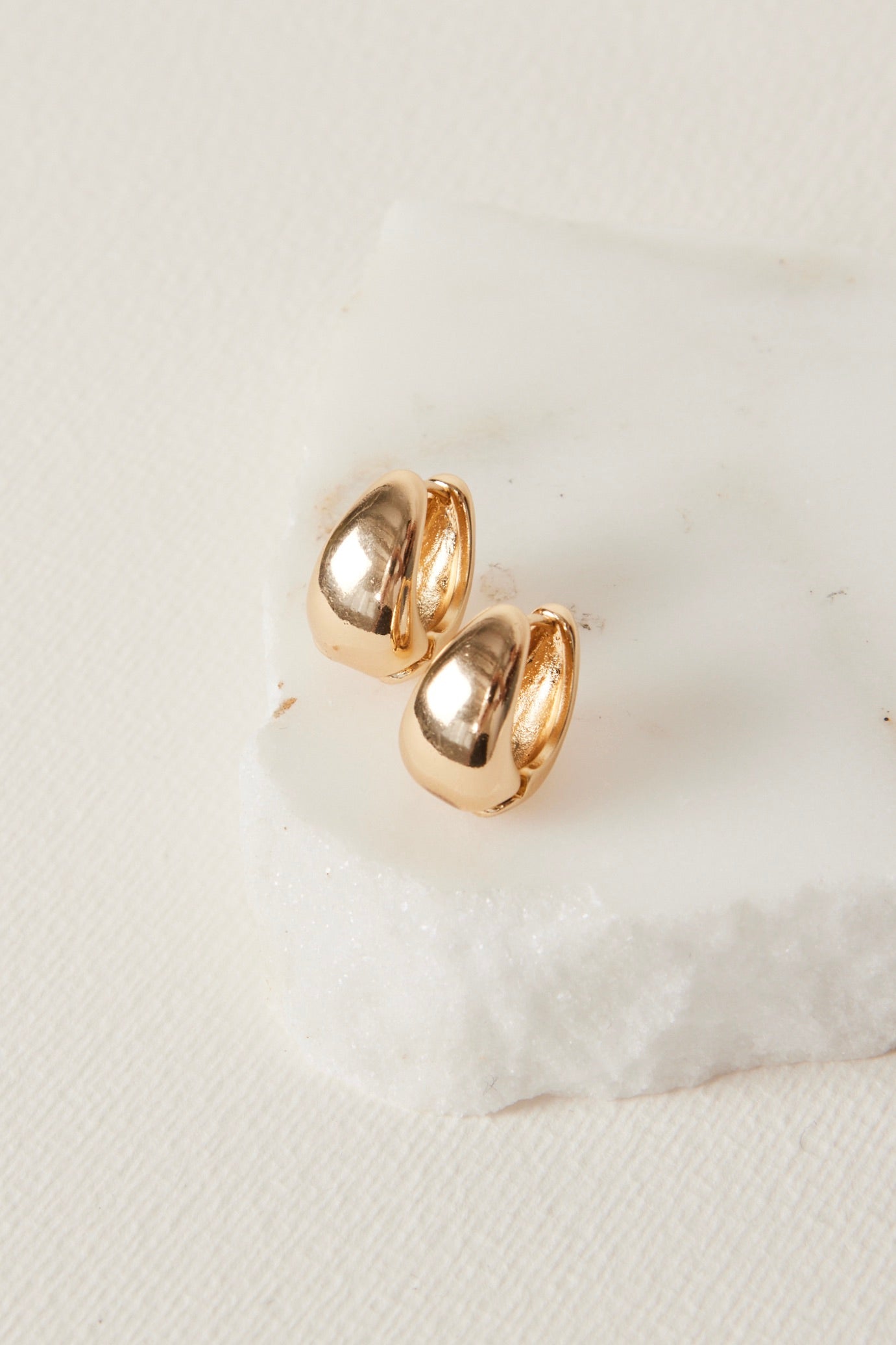 Mia | Bold Chunky Gold Earrings for Women