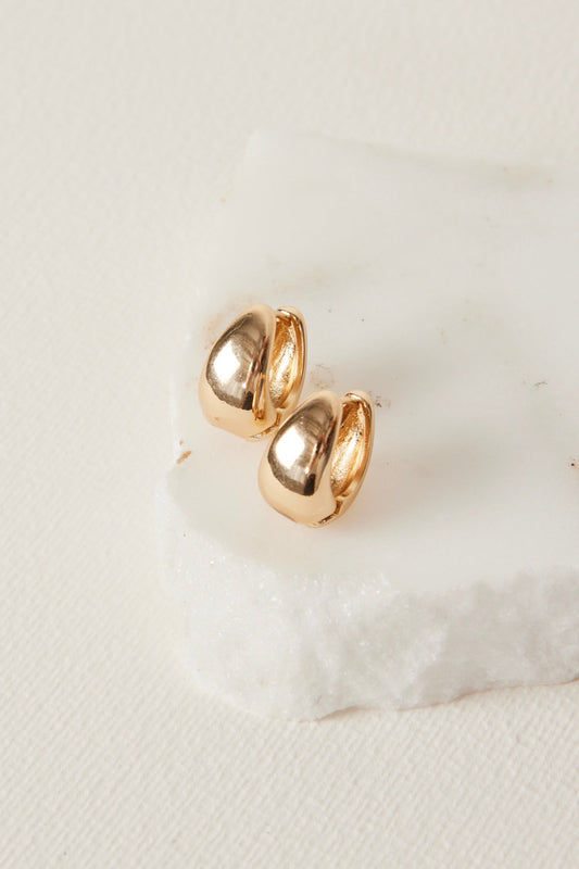 Mia | Bold Chunky Gold Earrings for Women